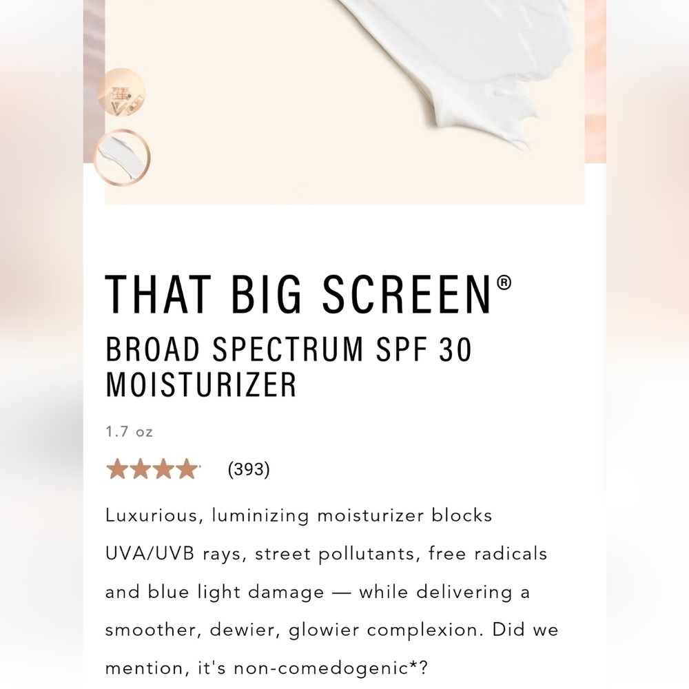 NWT JLO Beauty Illuminating Day Cream Big Screen broad spectrum SPF 30 1.7OZ - Picture 2 of 5